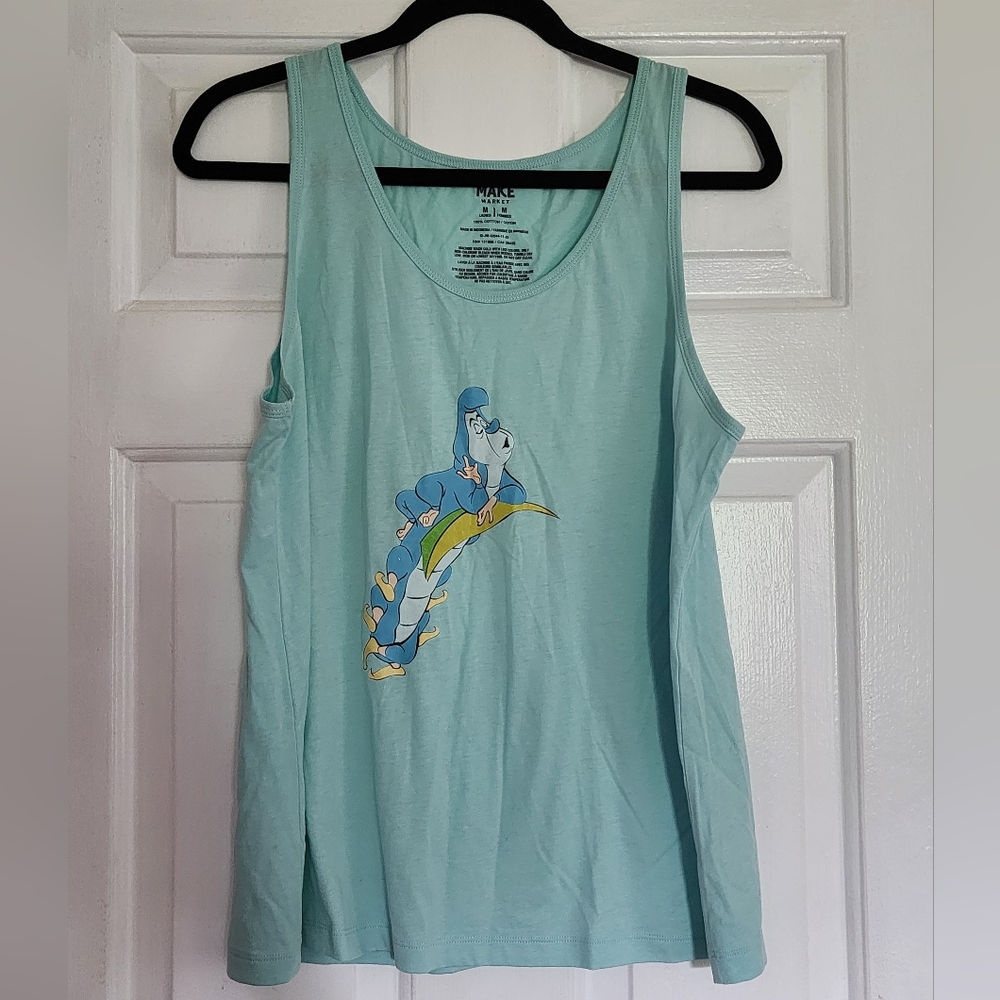 Makers Market Blue Relaxed Tank Top